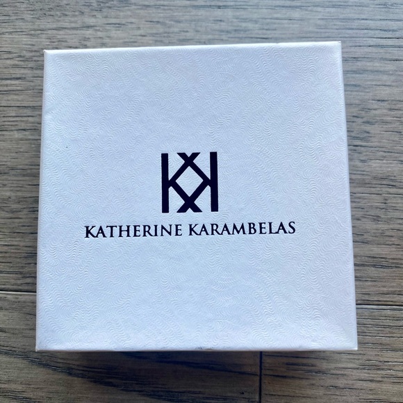 Katherine Karambelas earrings, pendant, chain jewelry set. - Picture 5 of 6